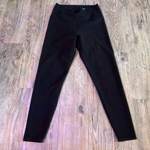 Uniqlo AIRism Womens Leggings Size M Black Gym Yoga Activewear